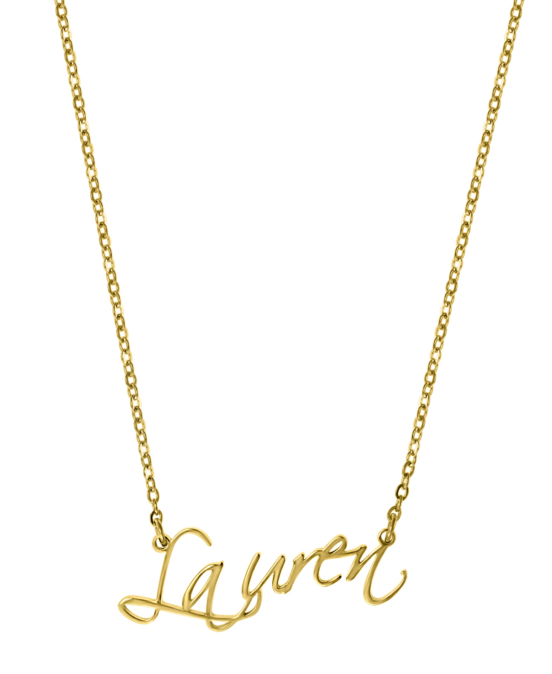 Personalized Cursive Necklace