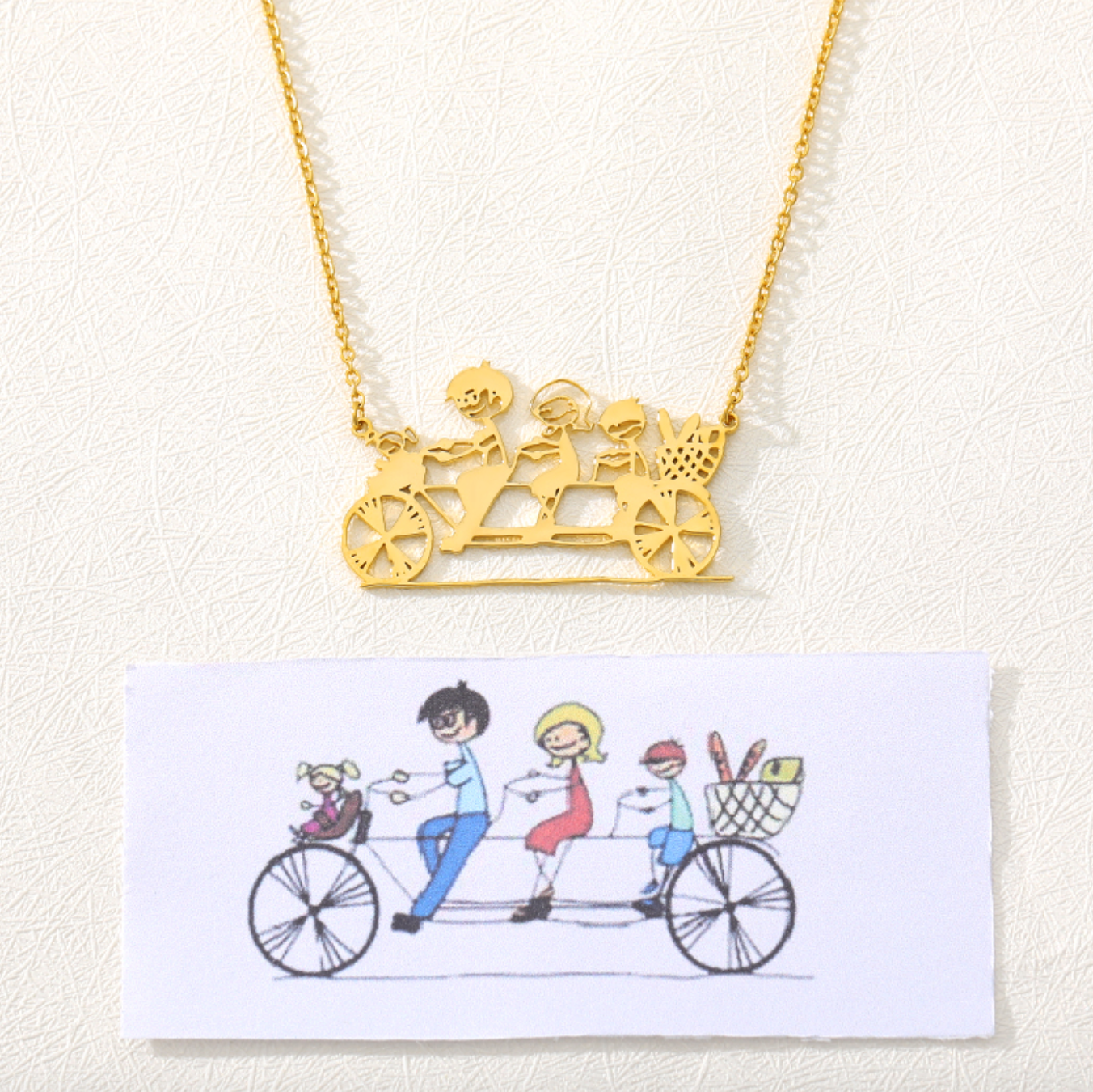 Children's Drawing Necklace