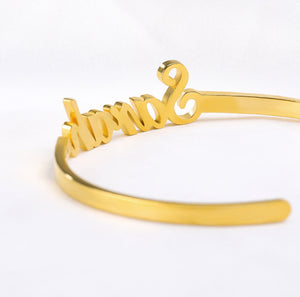 Personalized Name Bangle