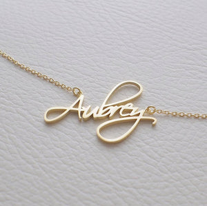 Personalized Cursive Necklace