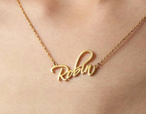 Personalized Cursive Necklace